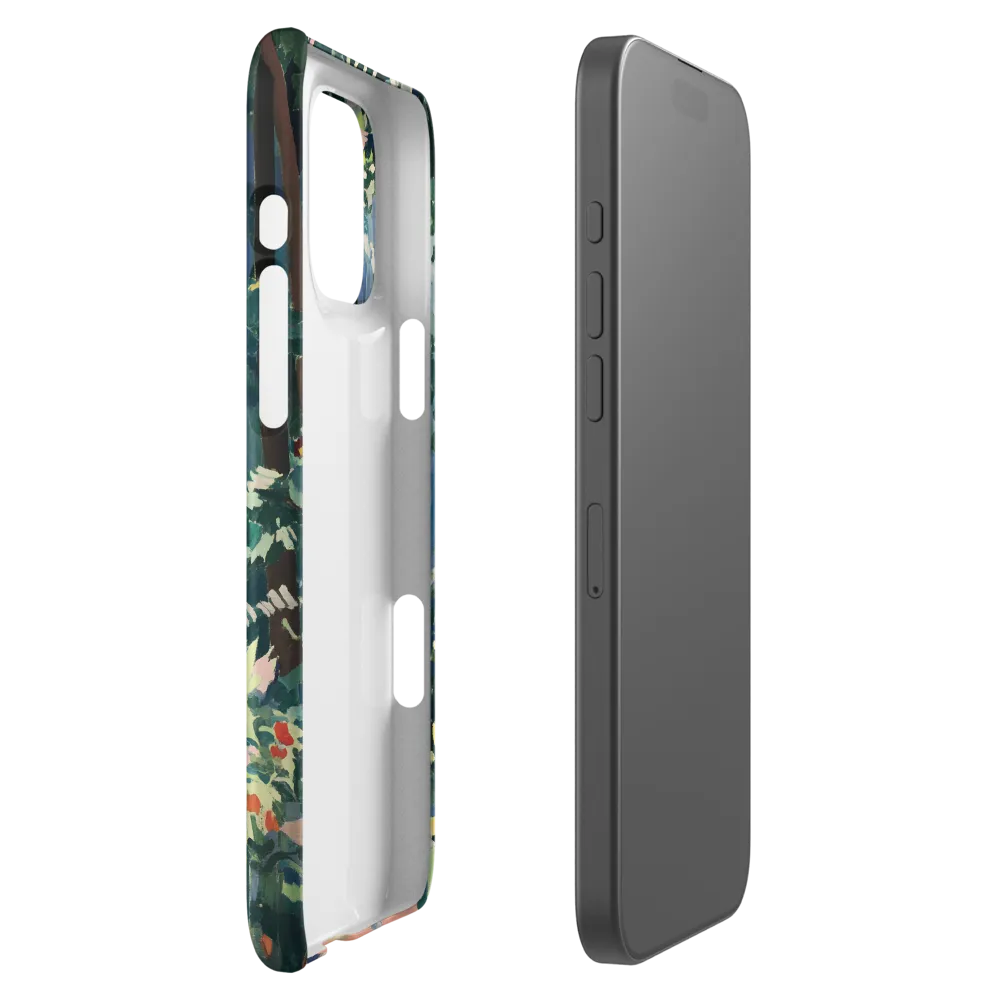 Flight of Light: A Serene Forest | Phone Case |  16 Pro Max | Snap Case | Matte