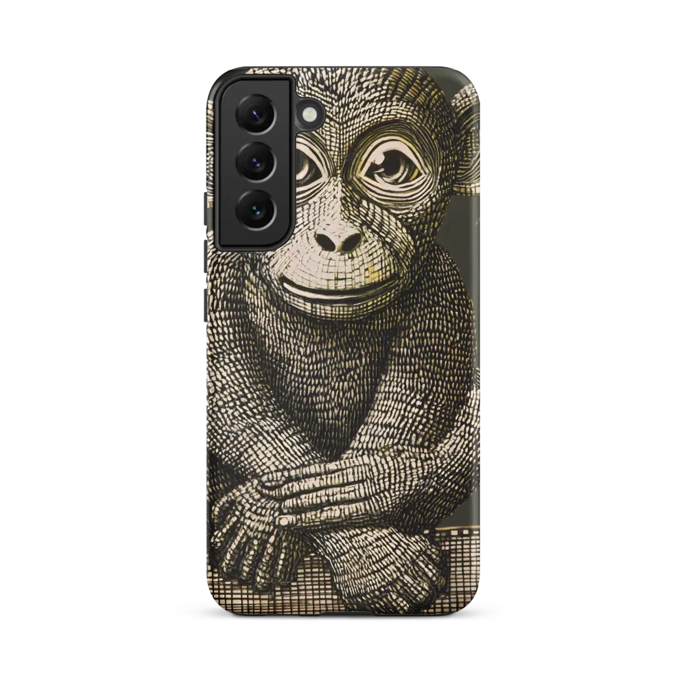 Intricate Primate Portrait