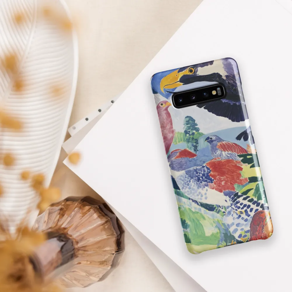 Symphony of Birds | Phone Case |  S10 Plus | Snap Case | Glossy