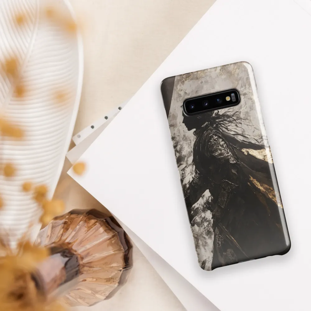 The Silhouette of Valor | Phone Case |  S10 Plus | Snap Case | Glossy