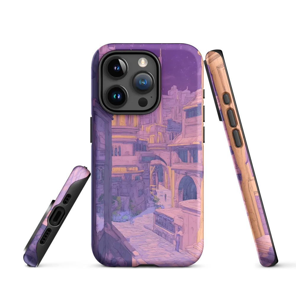 Moonlit Fantasy City | Phone Case |  15 Pro | Tough Case | Matte