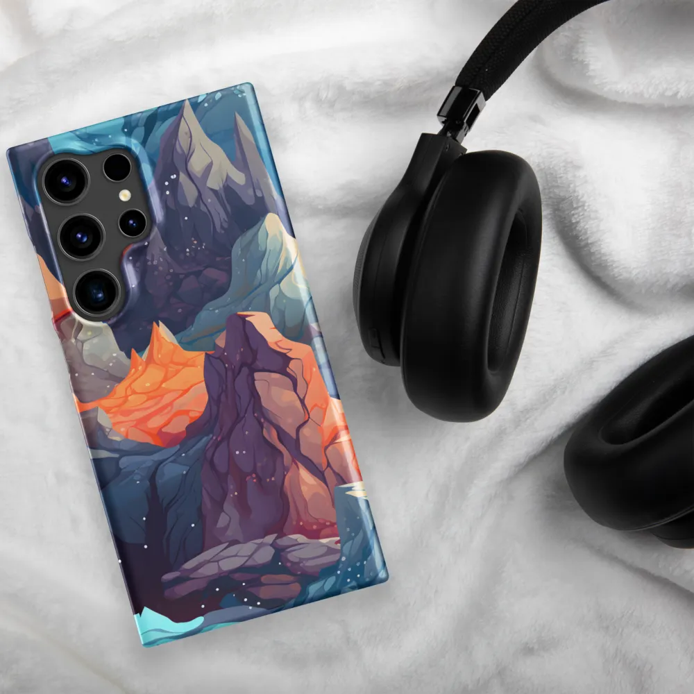 Mystical Peaks of Imagination | Phone Case |  S24 Ultra | Snap Case | Matte