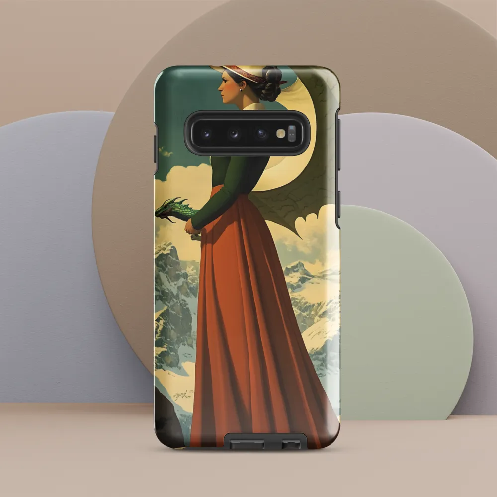 Mystic Harmony: The Dragon Keeper | Phone Case |  S10 | Tough Case | Glossy