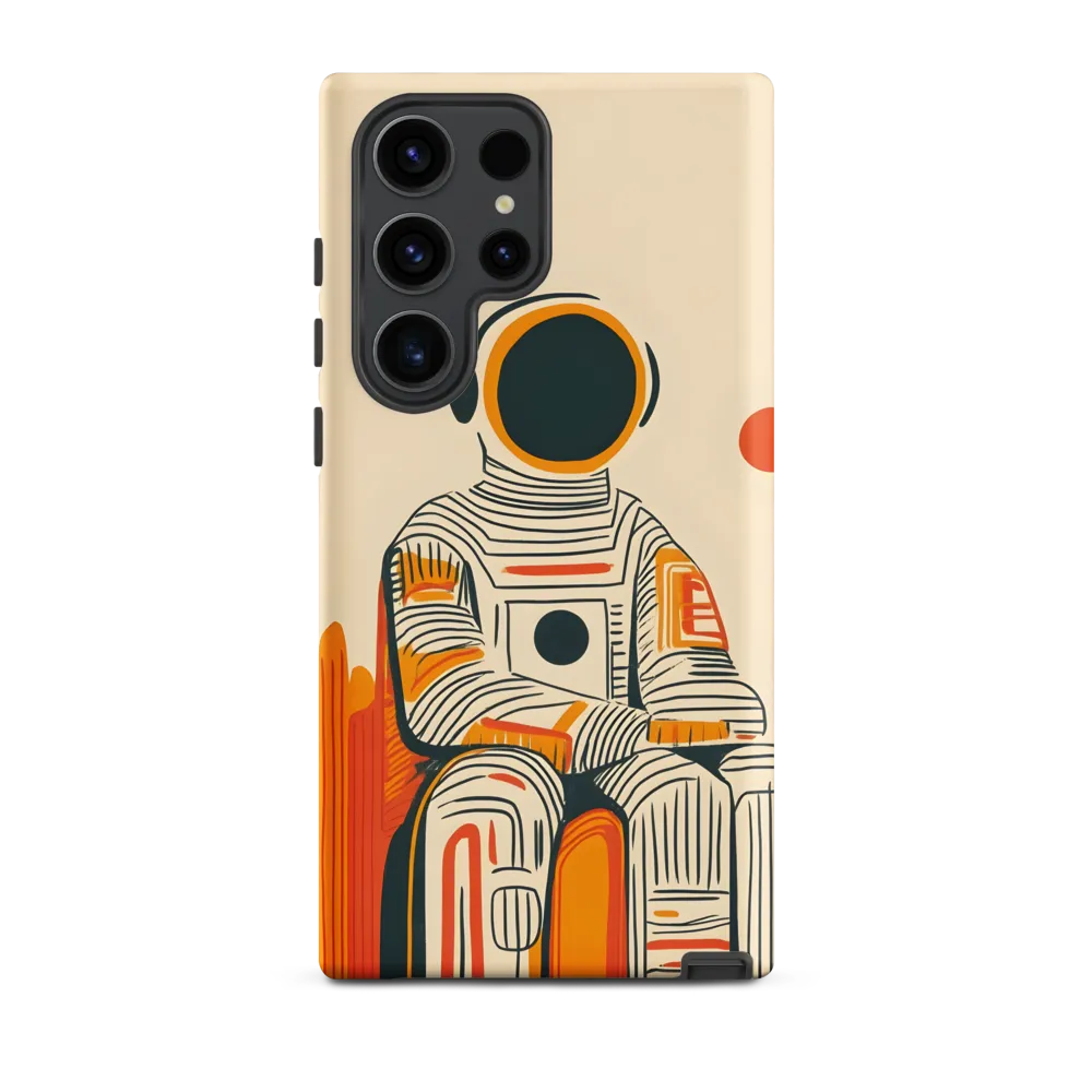 Contemplation of the Stars | Phone Case |  S23 Ultra | Tough Case | Matte