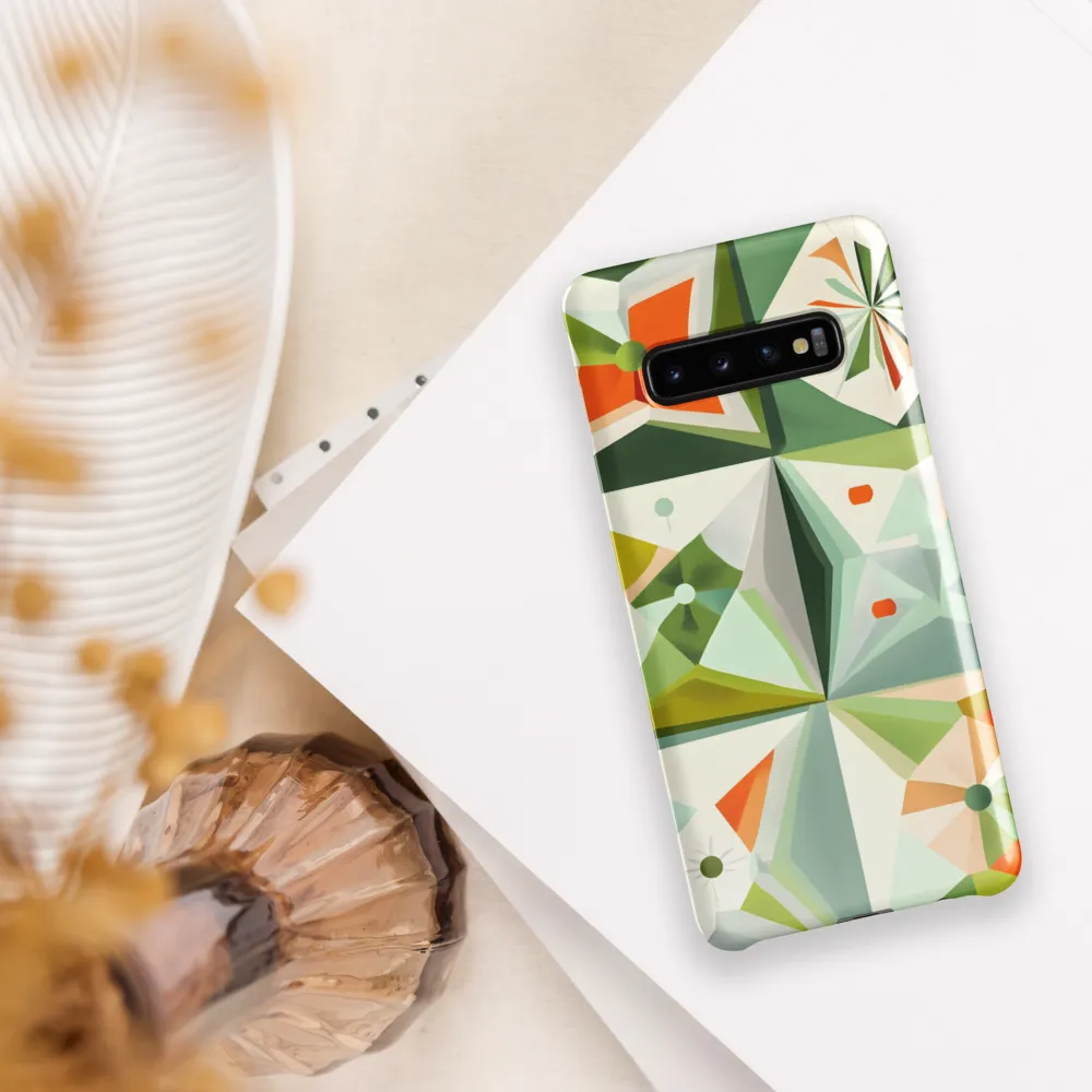 Harmonic Geometric Symphony | Phone Case |  S10 Plus | Snap Case | Glossy