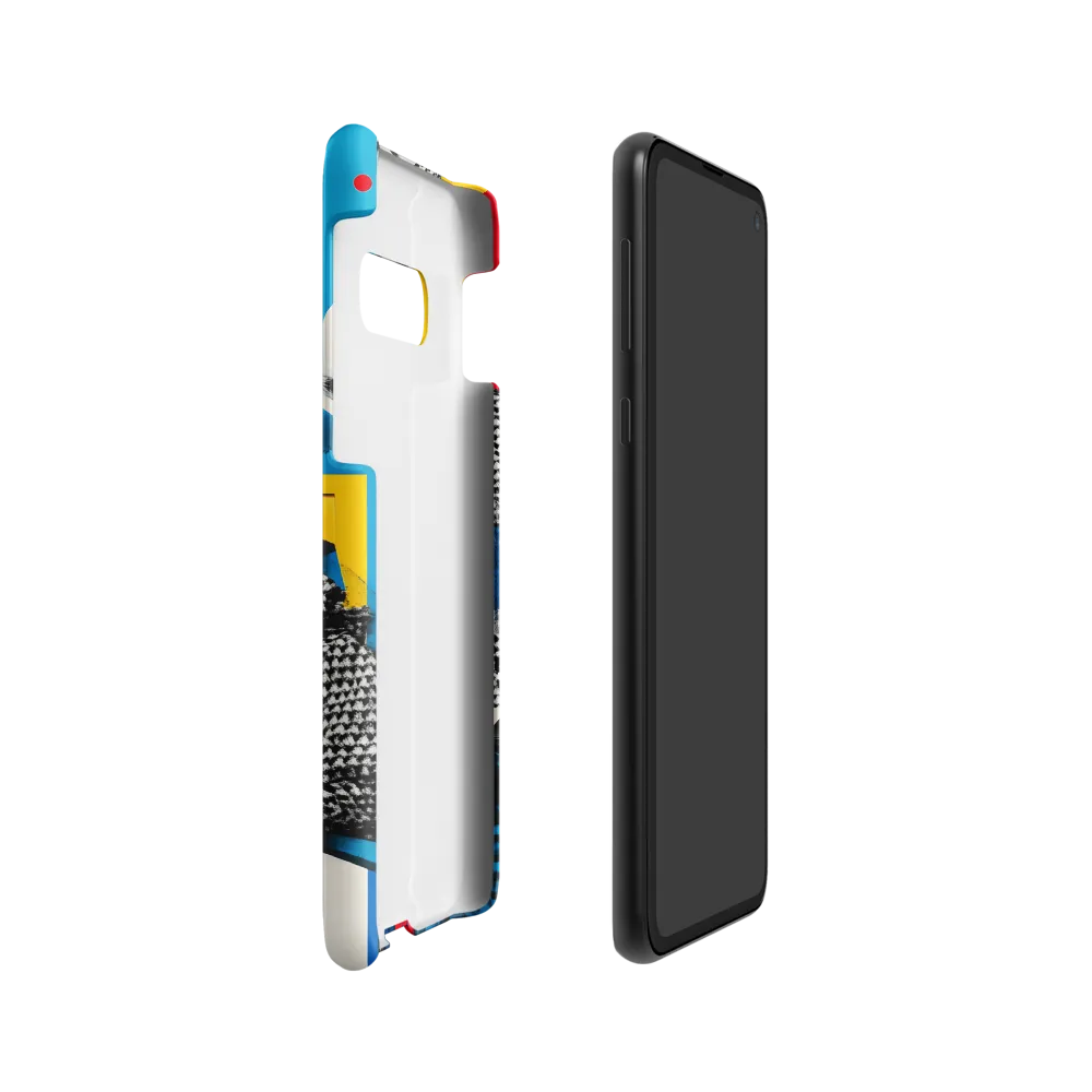 Vibrant Echoes of Fashion | Phone Case |  S10e | Snap Case | Matte
