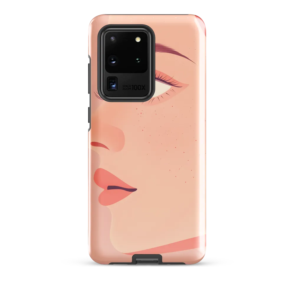 Serenity in Profile | Phone Case |  S20 Ultra | Tough Case | Glossy