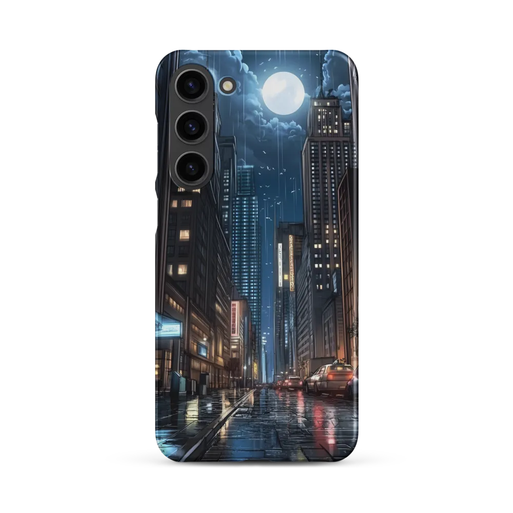 Moonlit Urban Serenity