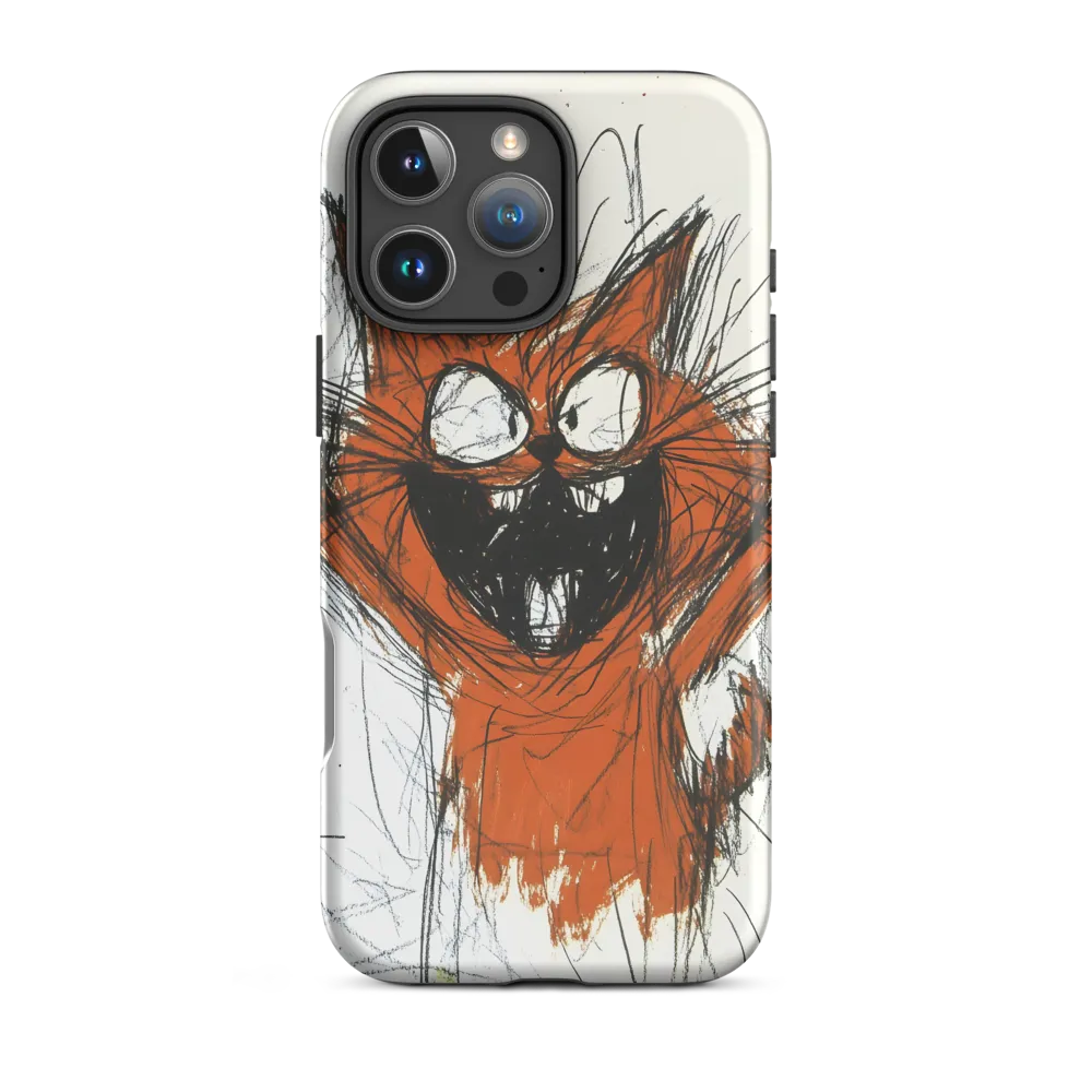 Joyful Cat Creation | Phone Case |  16 Pro Max | Tough Case | Matte