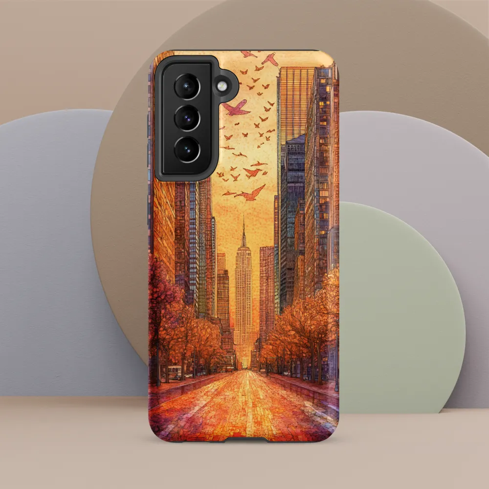 Urban Serenity at Dusk