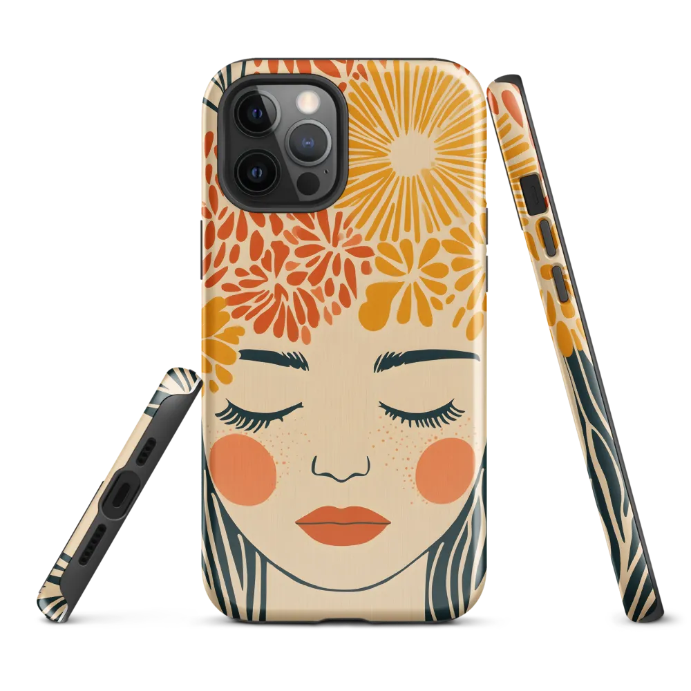 Serenity in Bloom | Phone Case |  12 Pro Max | Tough Case | Glossy