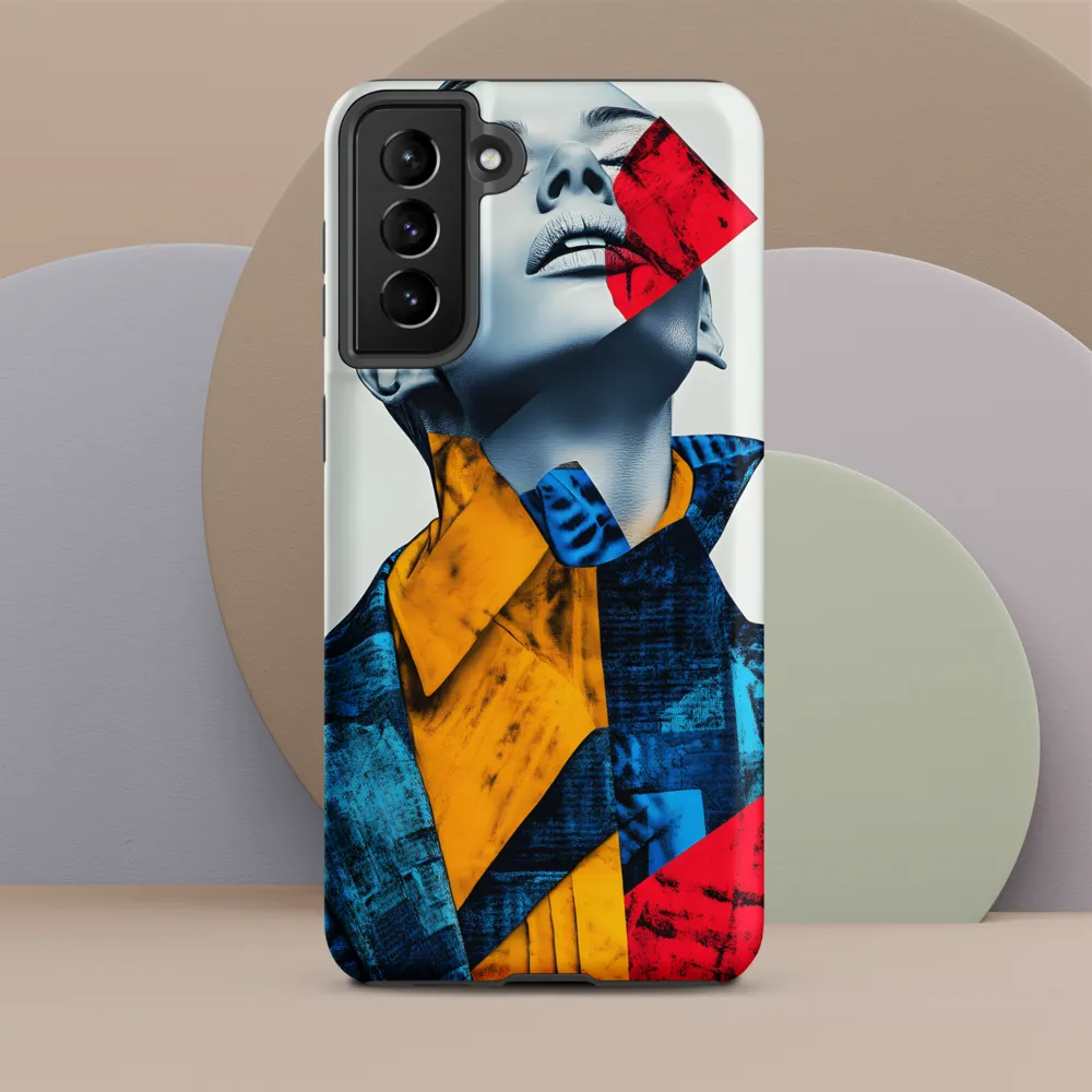 Fragmented Confidence: A Surreal Fashion Portrait
