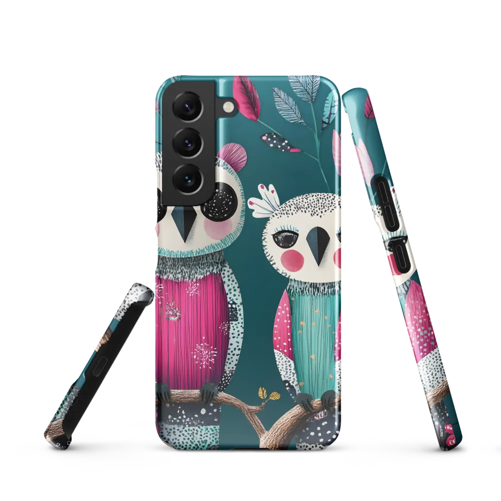Whimsical Duo: A Celebration of Nature and Color
