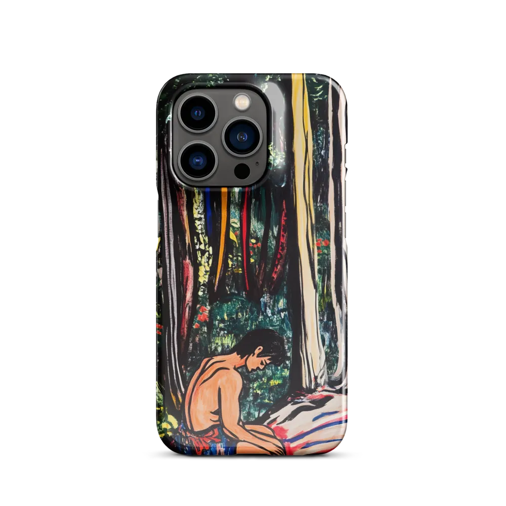 Contemplation in Nature | Phone Case |  14 Pro | Snap Case | Glossy