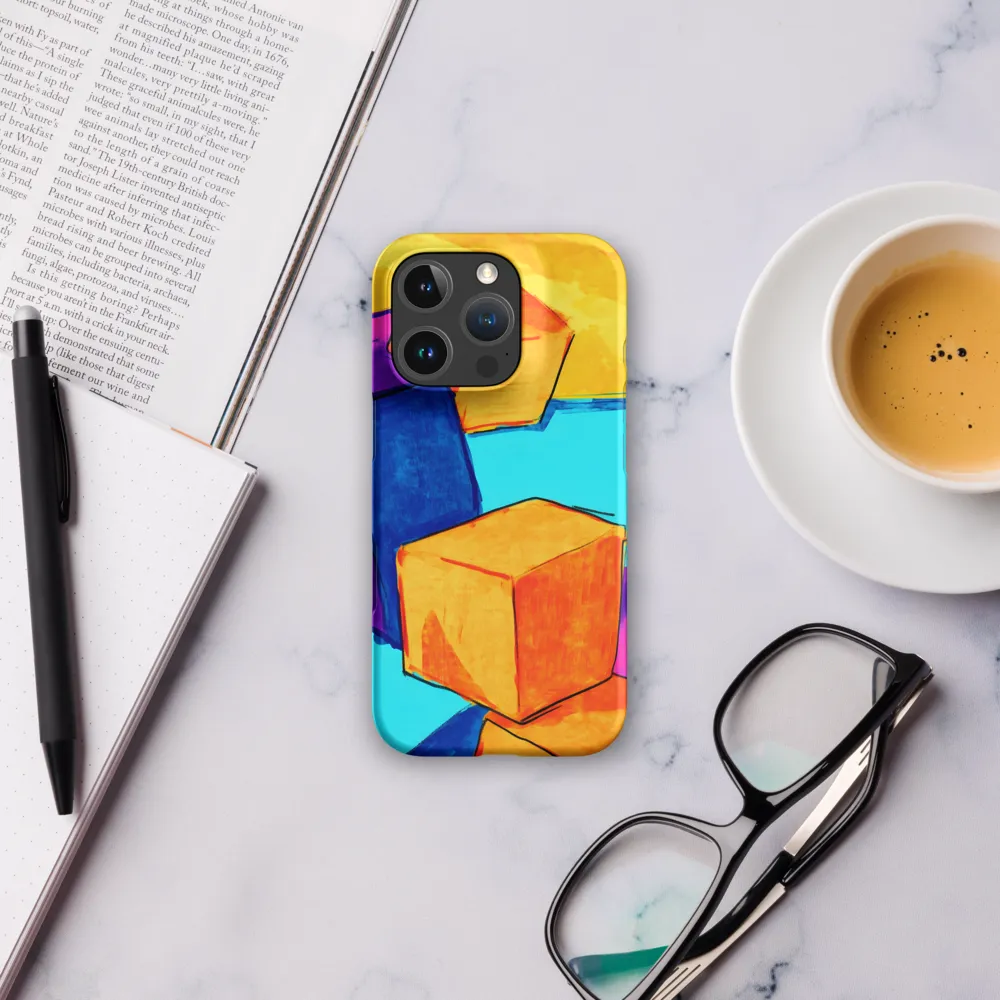 Playful Cubes in Vibrant Harmony