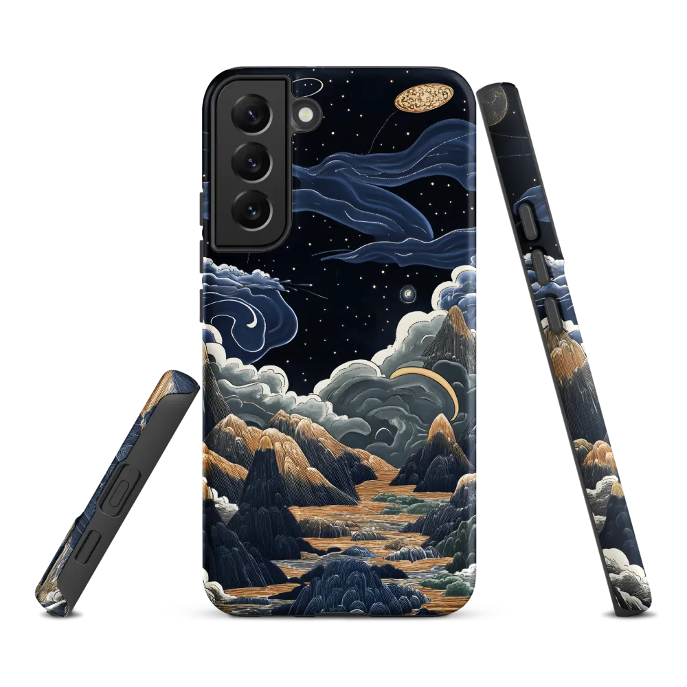 Celestial Harmony: Peaks and Planets
