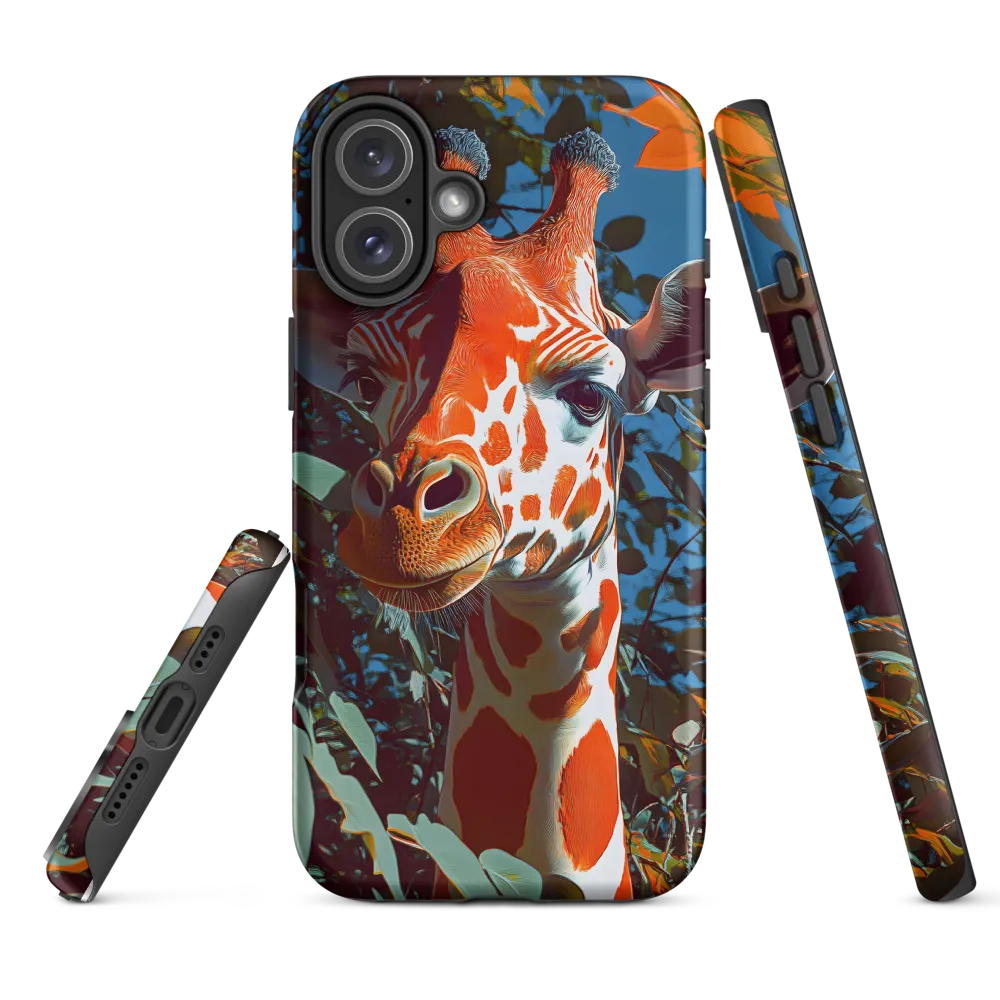 Giraffe in the Lush Canopy