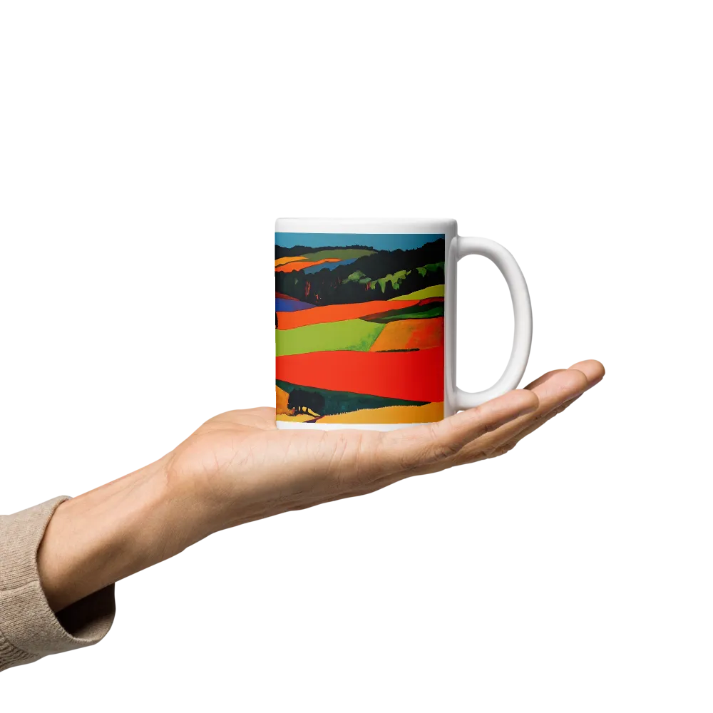 Vibrant Countryside | Mugs | Multiple Sizes & Colors