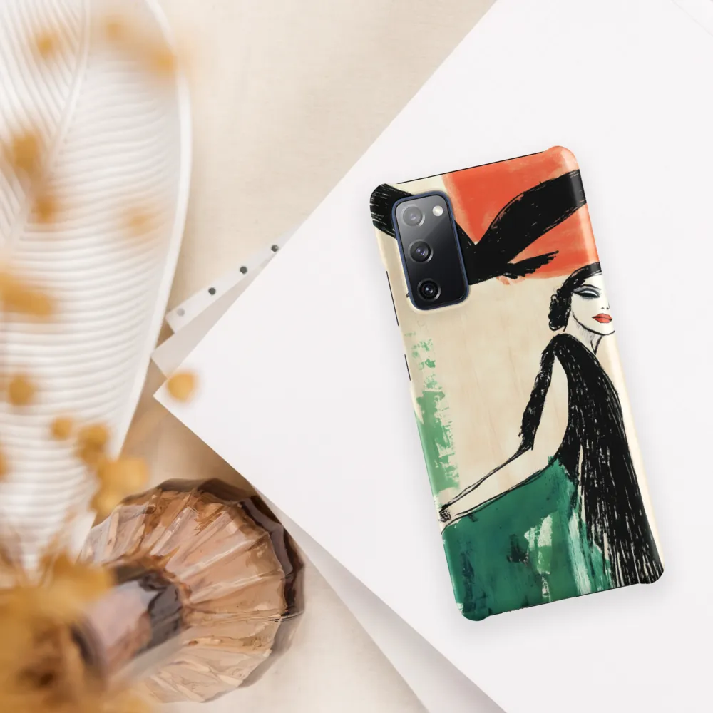 Elegance in Flight | Phone Case |  S20 FE | Snap Case | Matte