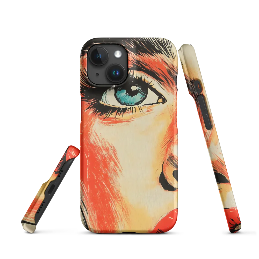 Intense Gaze: A Pop Art Portrait