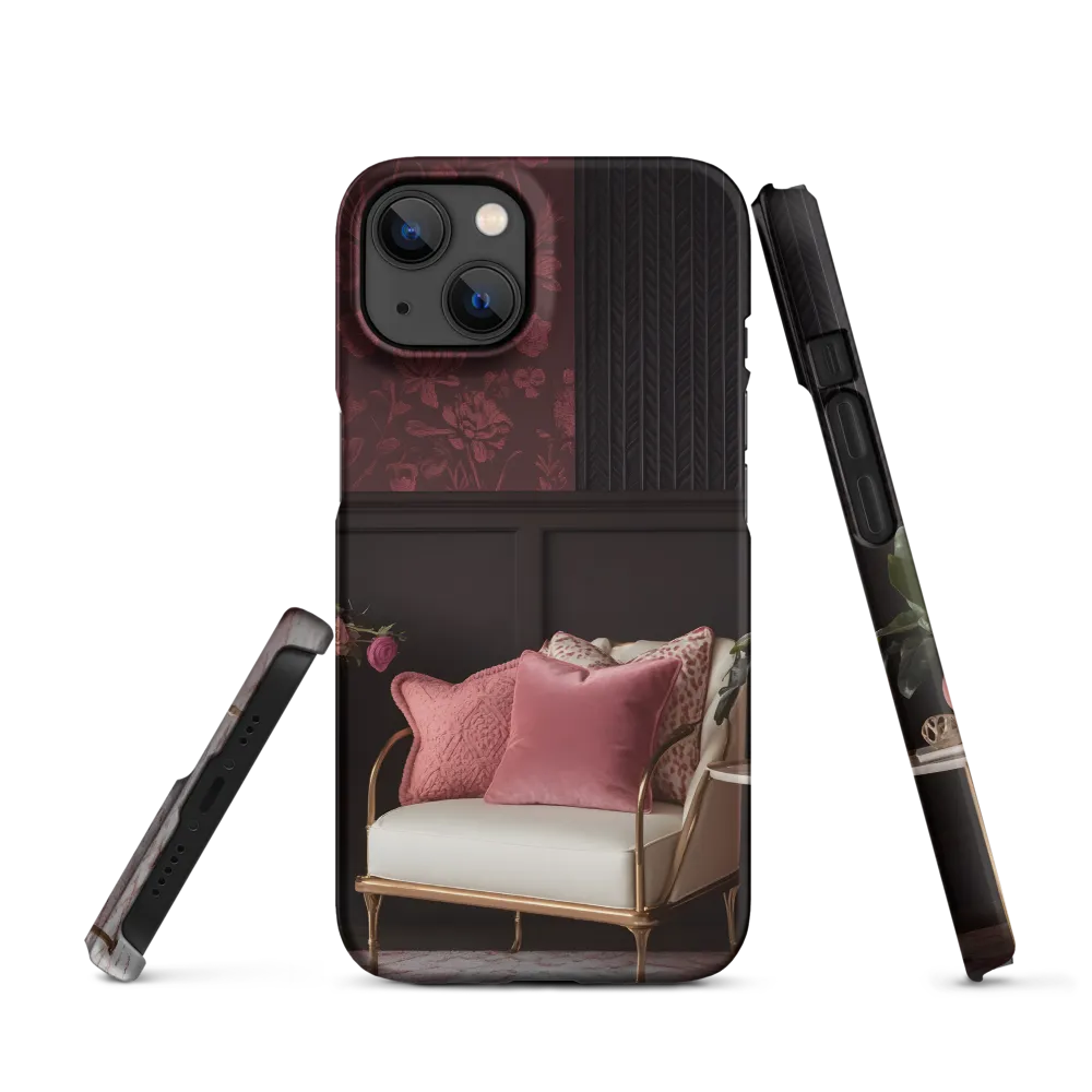 Elegance in Contrast: A Modern Interior Design | Phone Case |  13 | Snap Case | Matte