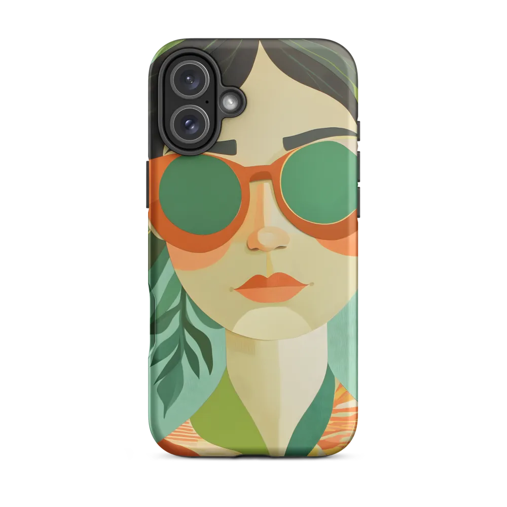Bold Serenity: A Modern Portrait