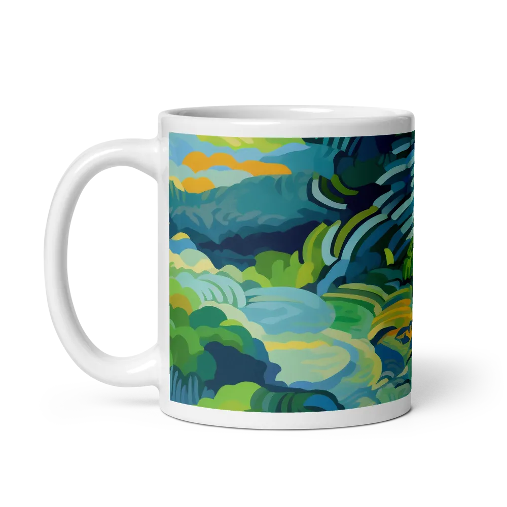 Harmony of Nature | Mug with White inside | 11 oz