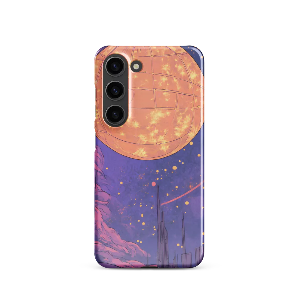 Celestial Cityscape: A Dance of Colors