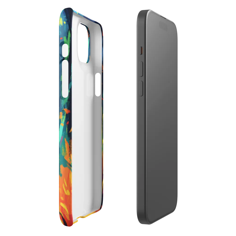 Joyful Escape into Nature | Phone Case |  15 Plus | Snap Case | Matte
