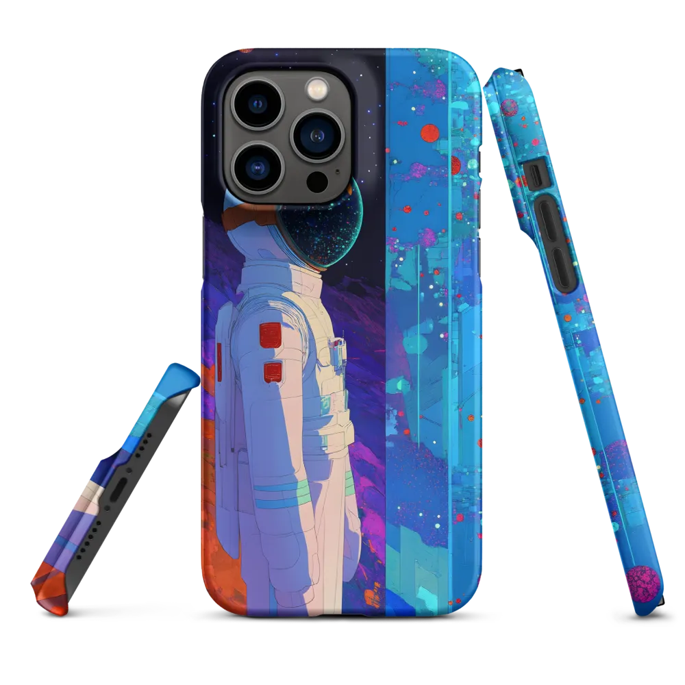 Cosmic Exploration: The Astronaut's Journey | Phone Case |  14 Pro Max | Snap Case | Matte