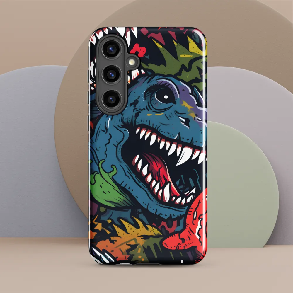 Dino Mania: A Colorful Frenzy