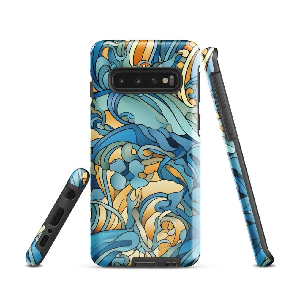 Dancing Waves of the Ocean | Phone Case |  S10 | Tough Case | Glossy