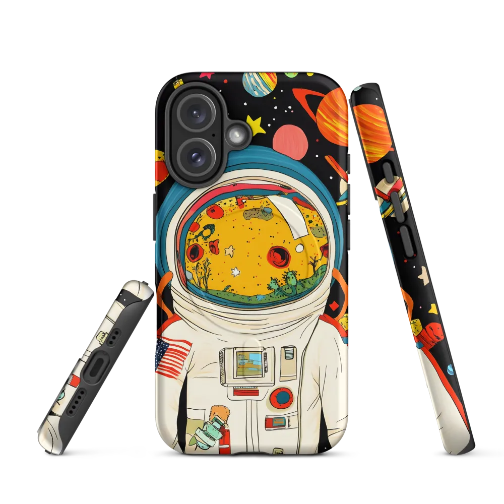 Cosmic Curiosity: Journey Within the Helmet