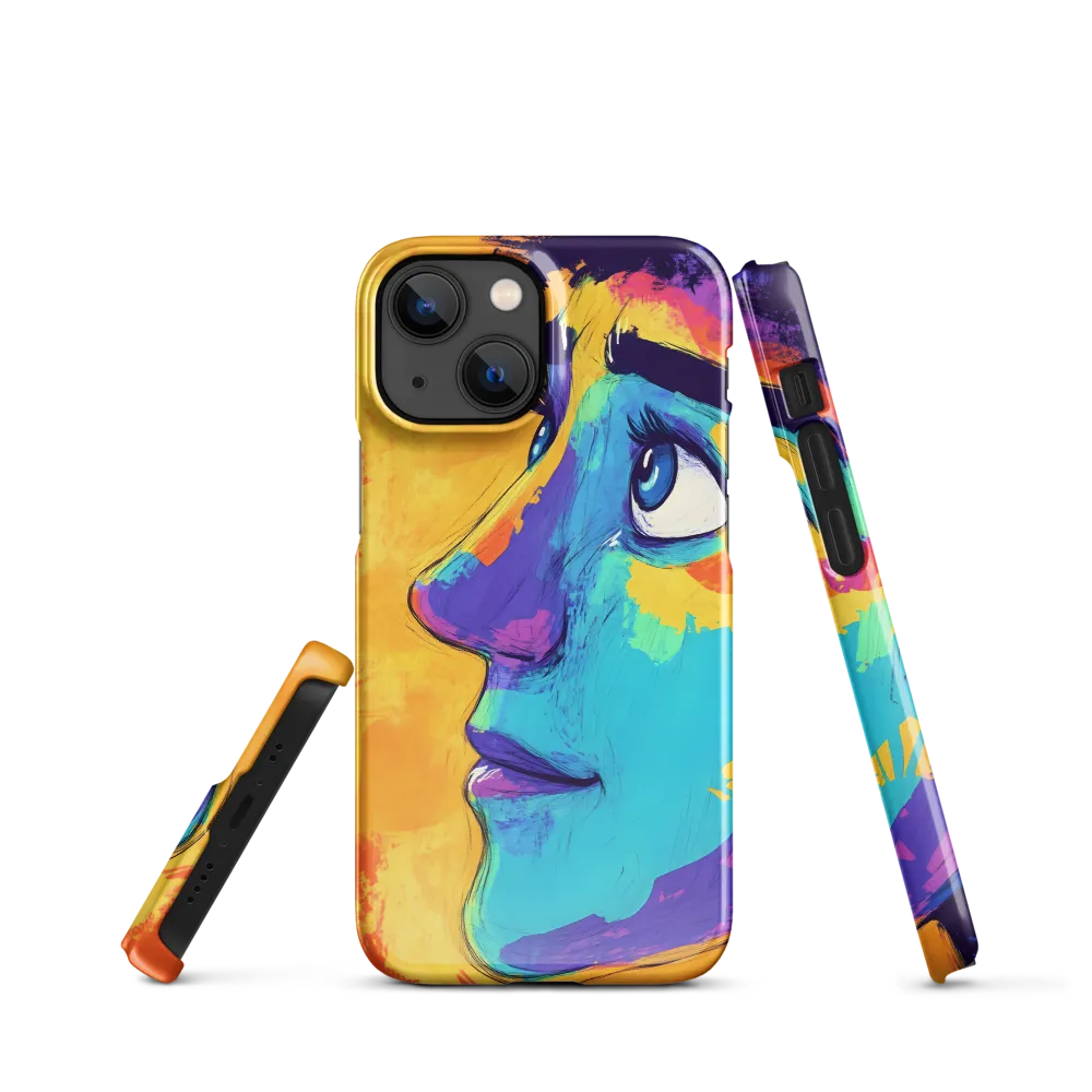 Whispers of Curiosity | Phone Case |  13 Mini | Snap Case | Glossy