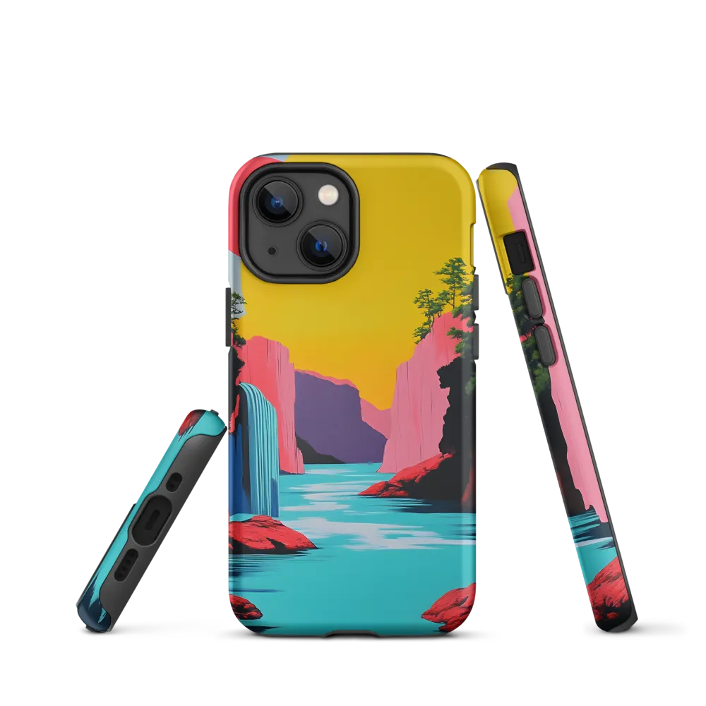Dreamscape of Pink Cliffs and Turquoise Waters