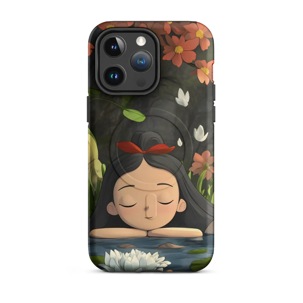 Tranquility by the Waterside | Phone Case |  14 Pro Max | MagSafe® Tough Case | Matte