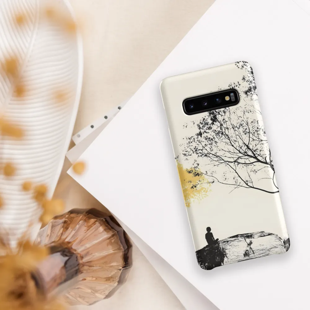 Whispers of Solitude | Phone Case |  S10 Plus | Snap Case | Matte