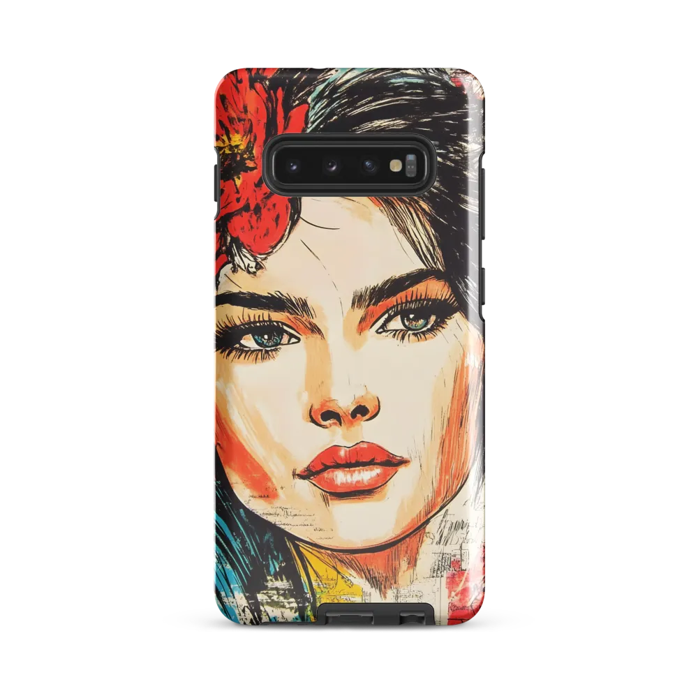 Vibrant Beauty | Phone Case |  S10 Plus | Tough Case | Glossy