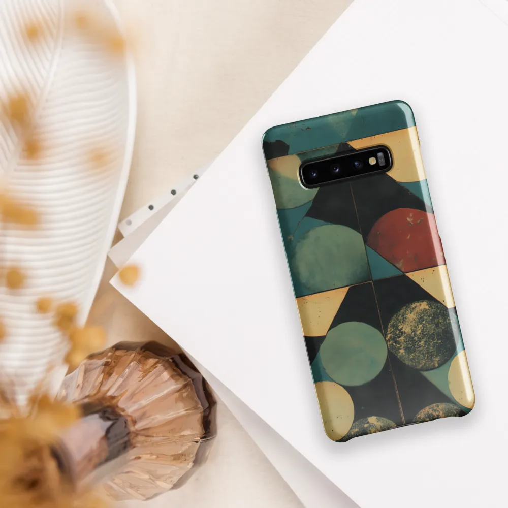 Geometric Harmony | Phone Case |  S10 Plus | Snap Case | Glossy