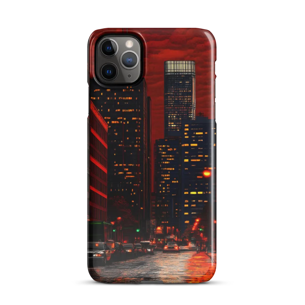 Eclipse Over Metropolis | Phone Case |  11 Pro Max | Snap Case | Glossy