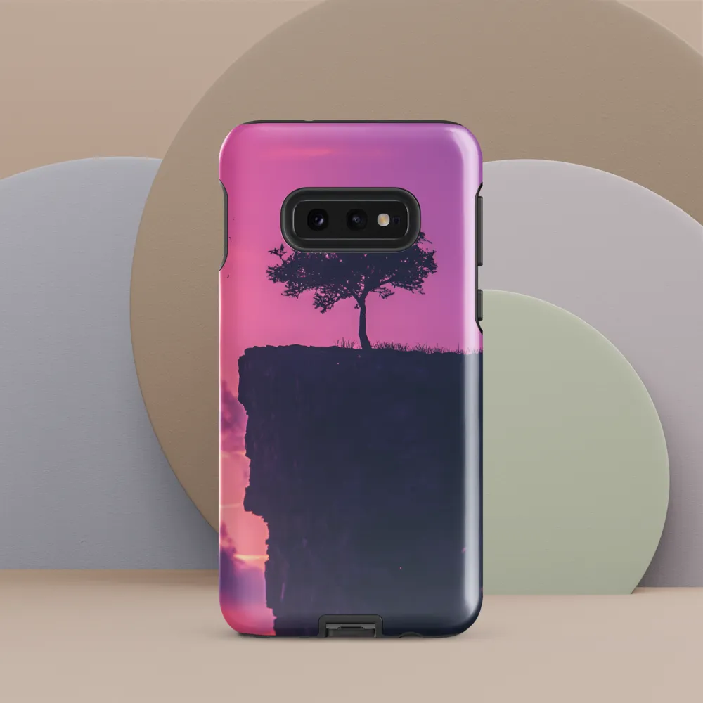 Solitude on the Edge | Phone Case |  S10e | Tough Case | Glossy