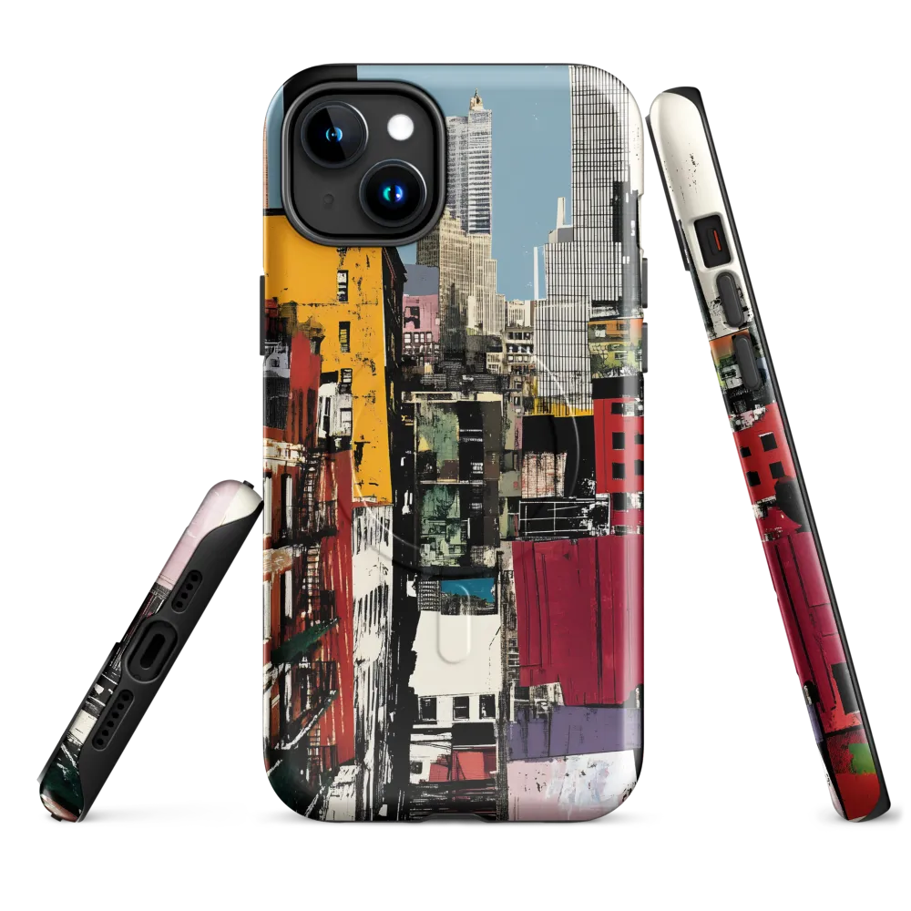 Urban Collage: A Vivid Cityscape