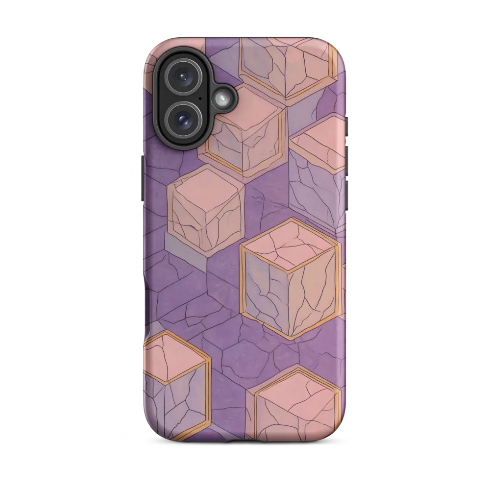 Cubist Echoes | Phone Case |  16 Plus | Tough Case | Matte
