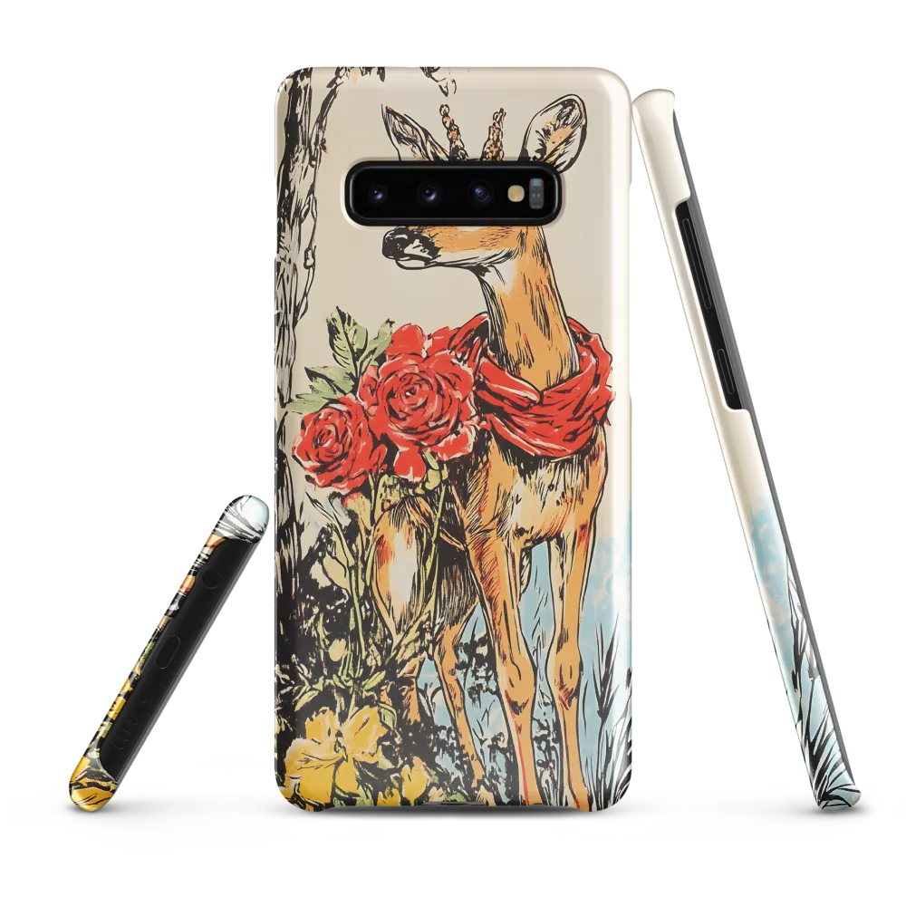 Whimsical Grace of the Forest | Phone Case |  S10 Plus | Snap Case | Glossy