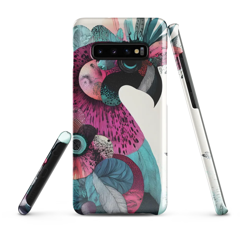 Vibrant Flamingo | Phone Case |  S10 Plus | Snap Case | Glossy