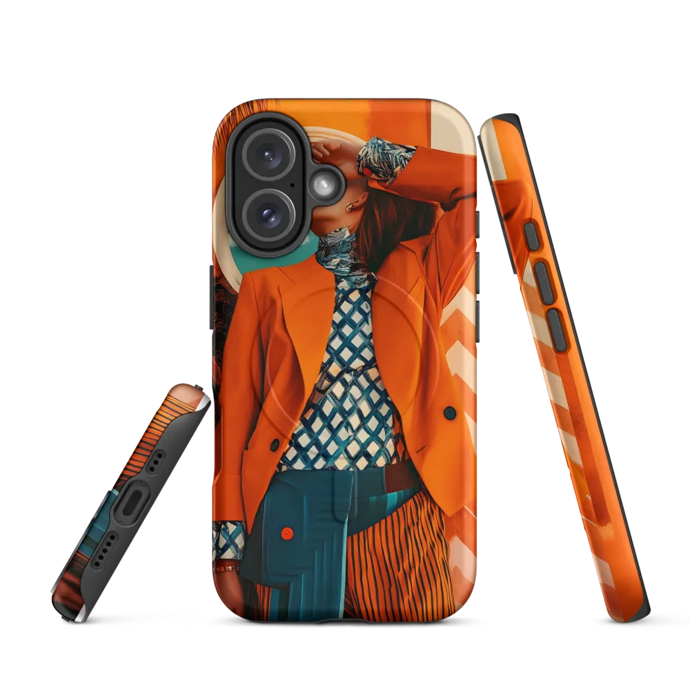 Vibrant Interplay: A Fusion of Fashion and Nature