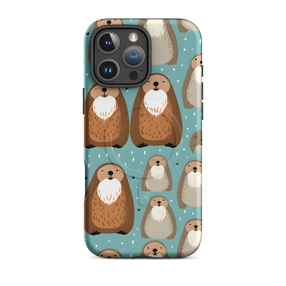 Whimsical Otter Pattern