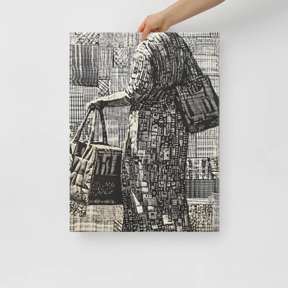 Urban Reflections: A Shopping Narrative | Canvas | 18″×24″