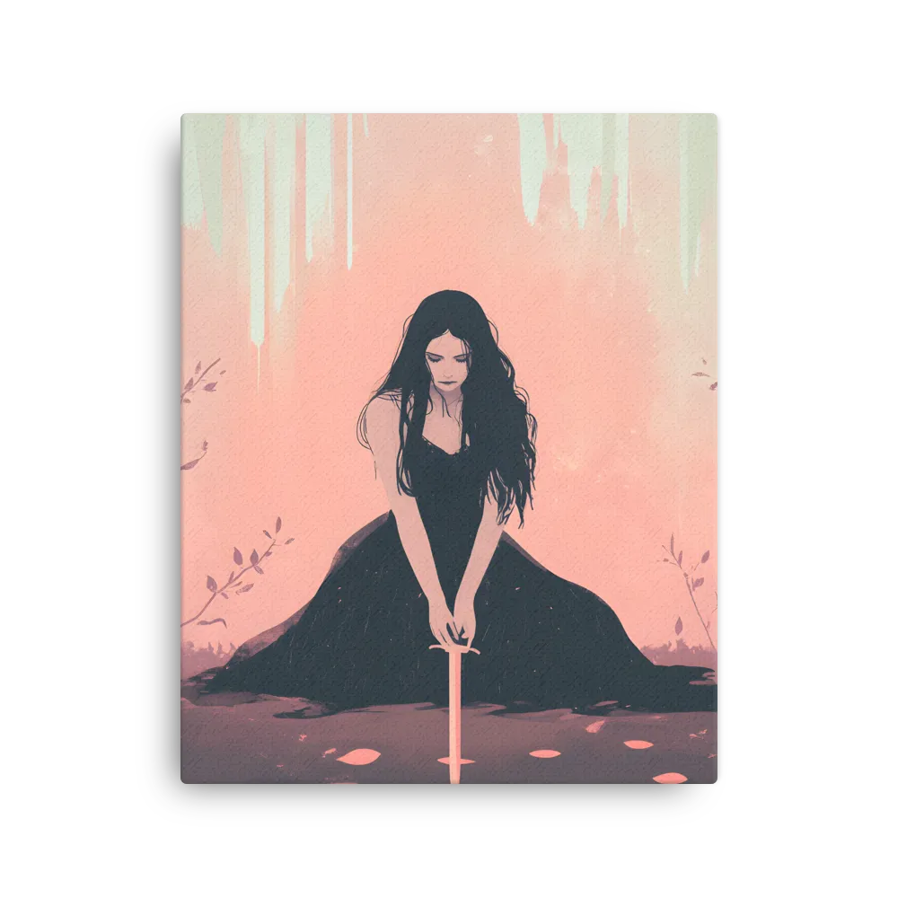 The Guardian of Solitude | Thin Canvas | 16″×20″