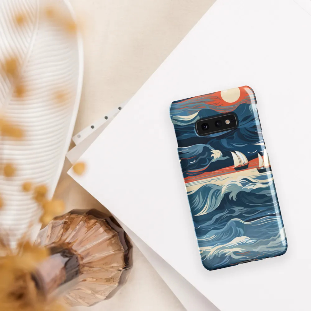 Ocean Whispers: A Voyage at Dusk